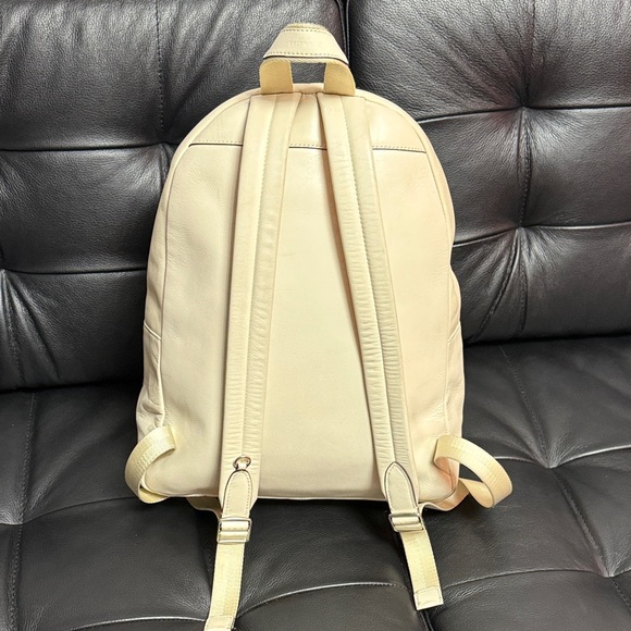 Coach Off-White Unisex Backpack with dust bag - Picture 8 of 15
